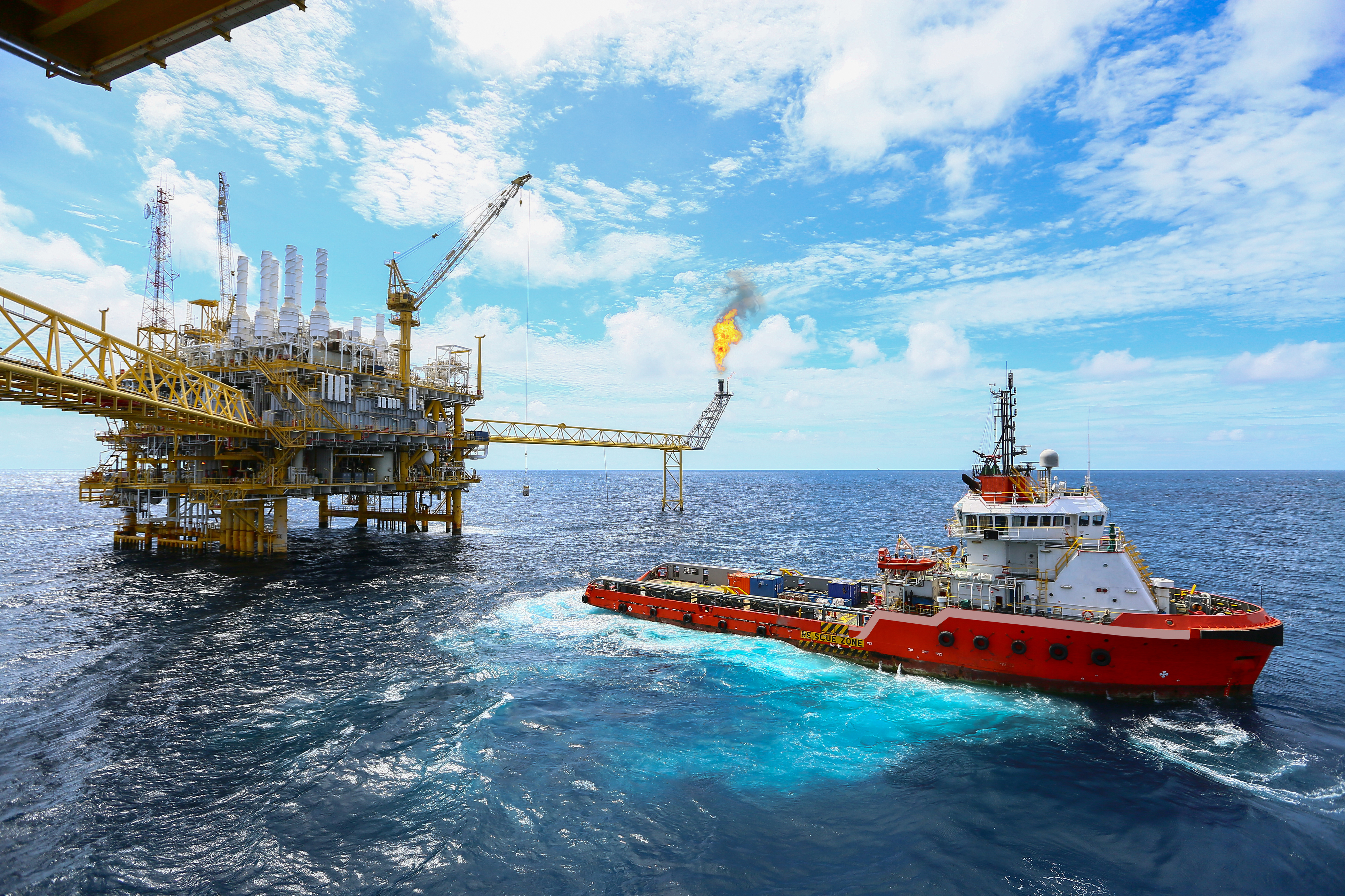 offshore oil and gas production platform